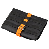 Empty rolled up tool roll