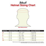 Helmet sizing chart
