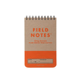 Field Notes Heavy Duty Work Book in orange