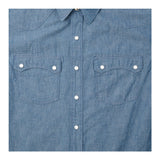Buttons on Freenote Western Chambray Shirt