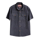 The Herman Shirt in Slate Blue
