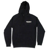 Front of Fontenelle Workshop Hoodie in Black