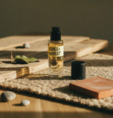 Cologne displayed without cap on