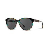 Shwood Madison sunglasses in color blue coral