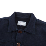 Close up of collar and buttons