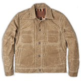 Freenote RIders Jacket in Tobacco Waxed Canvas