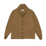 Dehen Shawl Sweater Coat in Dark Tan