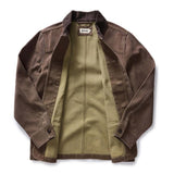 Jacket open to show interior