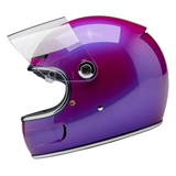 Side profile with shield up