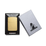 Brass Zippo Lighter in box