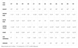 UB201 Size Guide