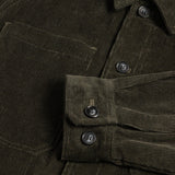 Close up of buttons and sleeve