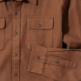 Close up of front of shirt