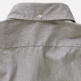Close-up of back of collar