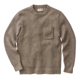 Taylor Stitch Crawford Crew Sweater in Coffee Twist