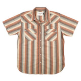 Calico Short Sleeve Shirt in Dusty Desert Stripe