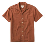 The Davis Shirt in Driftwood Eyelet