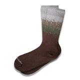 Hippy Feet Socks Checkered Crew Earth