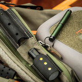 Fisher Space Pens Backpacker attached to zipper pull