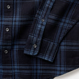 Close up of sleeve opening and buttons