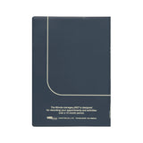 Back of navy planner