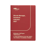 Penco Minute Manager Planner in red