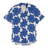 OAS Cuba Linen Shirt in Nebula Pattern