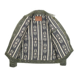 Jacket completely open to show lining