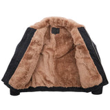 Coat open to show lining