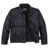 Jacket unbuttoned to show interior