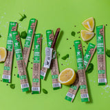 Display of meat sticks