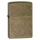 Antique brass zippo