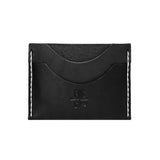 Black Leather with White Stitching