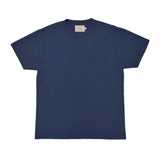 Dehen heavy duty tee in navy, front