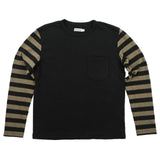 Front of Shifter long sleeve shirt in cedar