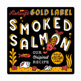 Gold Label Smoked Salmon package