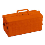Steel Cantilever Toolbox in orange