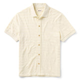 Bywater Polo in natural knit stripe