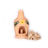 Chiminea Burner with incense bricks