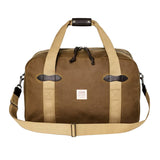 Tin Cloth Medium Duffle Bag Dark Tan