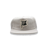 Ecru hat with Flag patch