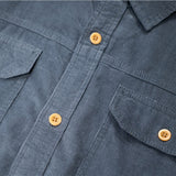 Close up of buttons, chest pocket