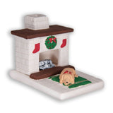 Holiday Fireplace incense burner