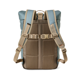 back of slate all weather backpack