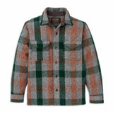 Mackinaw Wool Jac-Shirt in Green Multicolor Plaid
