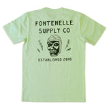 Back of Fontenelle Supply Co. Mummy Tee