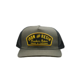 Iron and Resin Ranger Trucker Hat in olive