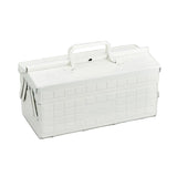 Steel Cantilever Toolbox in white