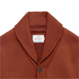 Close up of shawl collar