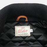 Close up of garment tag at back of neck